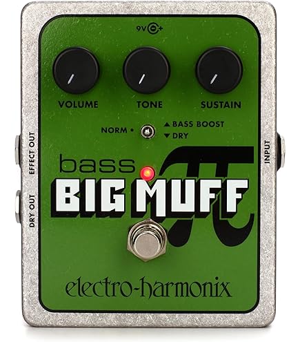 Amazon.com: Electro-Harmonix Nano Bass Big Muff Pi Fuzz Pedal