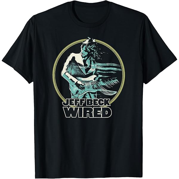 Amazon.com: Jeff Beck - Wired Album T-Shirt : Clothing, Shoes