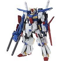 Bandai 224519 MG MSZ-010 ZZ Gundam Ver.Ka 1/100 Model Kit, Figures
