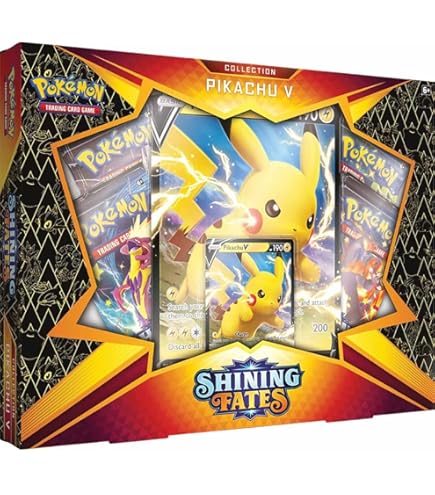 Amazon.com: Pokemon Sword & Shield 4.5 Shining Fates Mad City