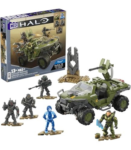 Amazon.com: Mega Construx Halo Escape Building Set 70 Pcs : Toys