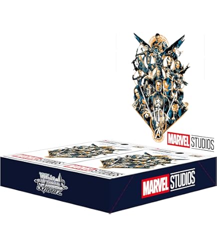 Amazon.com: Weiss Schwarz Marvel Vol. 2 Booster Pack Box : Toys