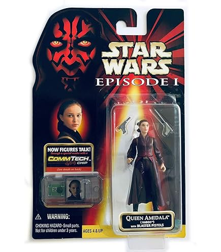 Amazon.com: Queen Amidala (Battle) with Ascension Gun : Toys & Games