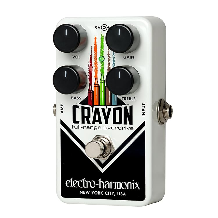 Electro Harmonix Crayon - 透明感あるローゲインドライブから粒の荒い
