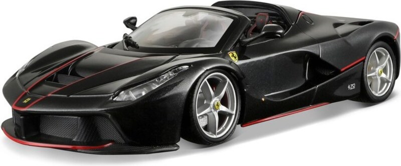 Bburago 1:24 Ferrari Laferrari Aperta Metalic Negru - Mașini Race