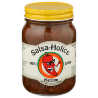 SALSA-HOLICS Medium Sauce - 16 Ounce - Brookshire's