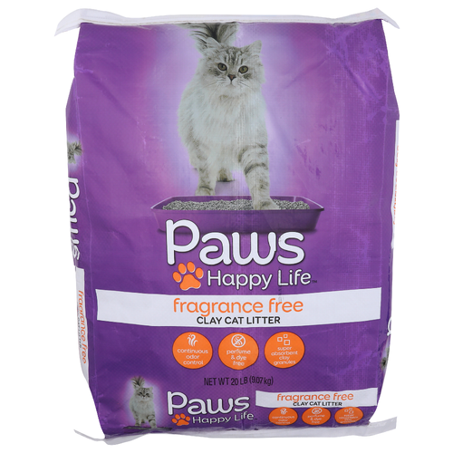 Paws Happy Life Paws Clay Cat Litter - 20 Pound - Brookshire's