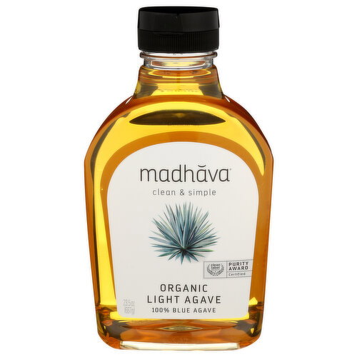 Madhava Organic Light Agave - 23.5 Ounce - 1 Count - FRESH by