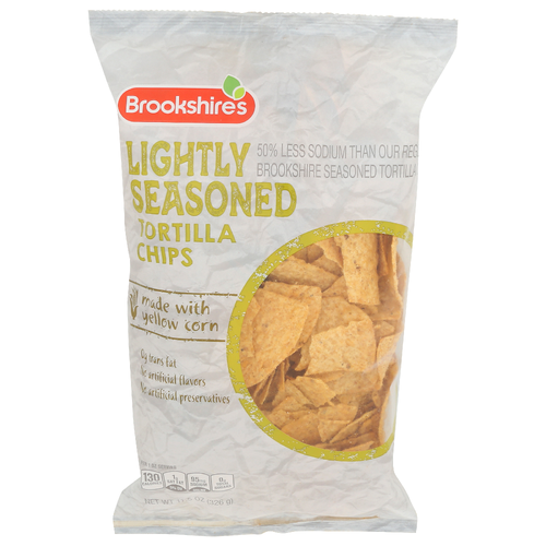 Brookshire's Lightly Seasoned Tortilla Chips - 11.5 Ounce