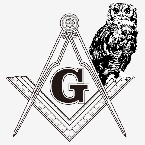 秘密結社フリーメイソン マークとフクロウの全アイテム|デザインT