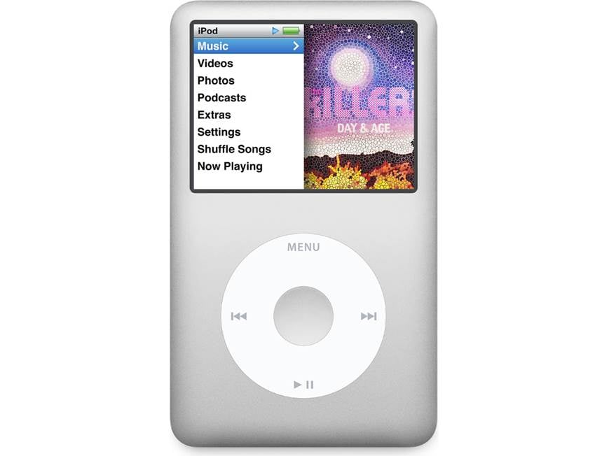 Apple iPod classic® 160GB (Silver) Digital music/photo/video