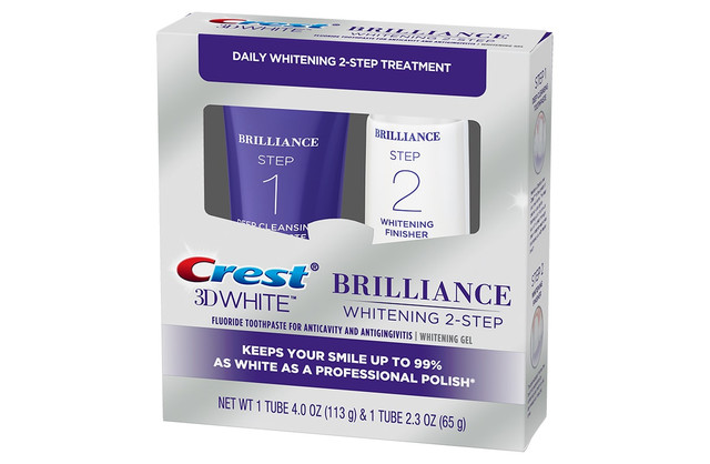 3D White Brilliance 2-Step Toothpaste | Crest US