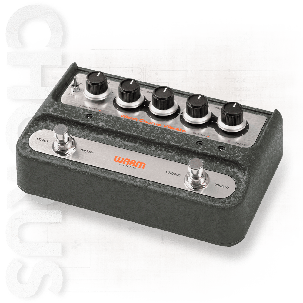Warm Audio WA-C1 Chorus Vibrato Pedal - CE-1 Style Analog Chorus Pedal