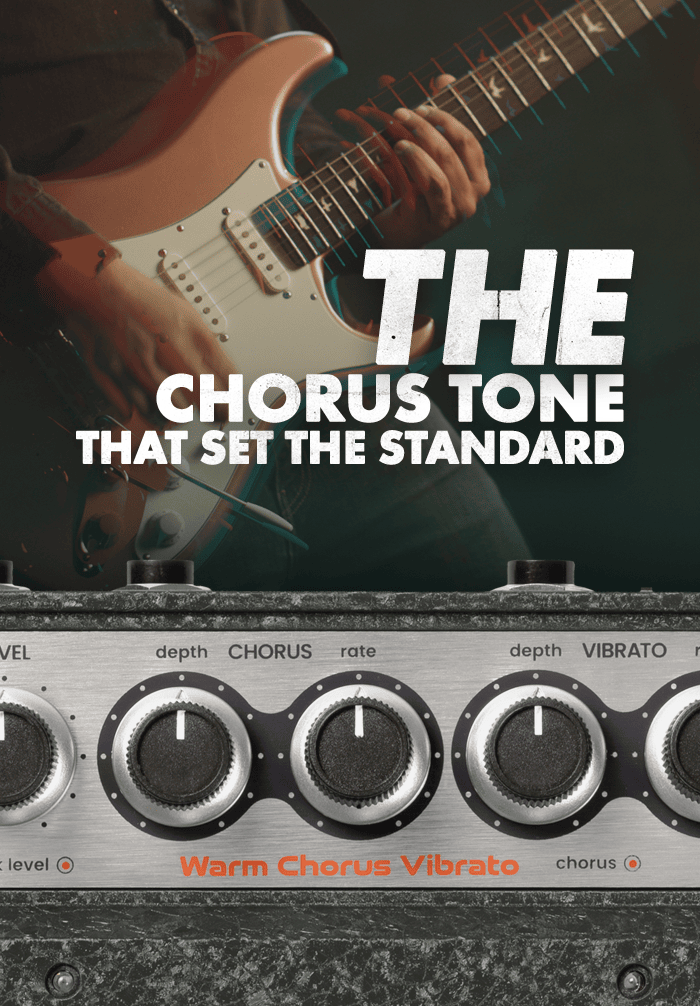 Warm Audio WA-C1 Chorus Vibrato Pedal - CE-1 Style Analog Chorus Pedal