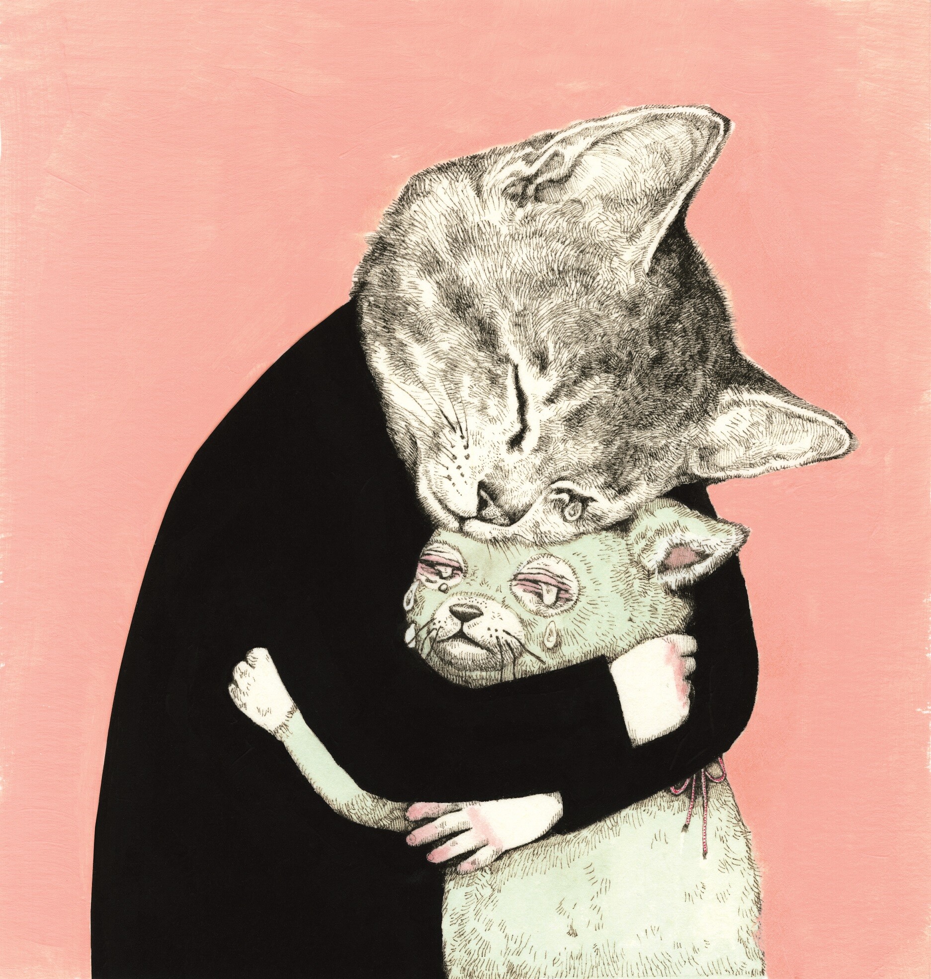 ヒグチユウコの個展が六本木ヒルズで開催中。少女、キノコ、不思議な