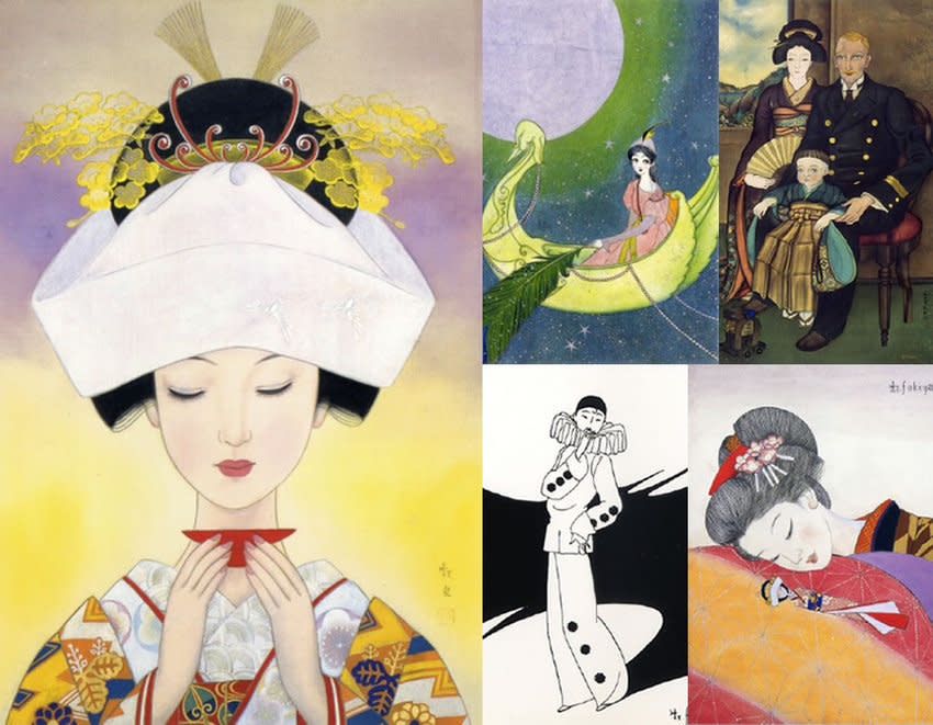 郵政博物館開館記念特別展 - 少女たちの憧れ - 蕗谷虹児 展」 （郵政