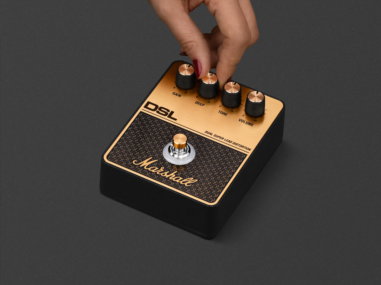 DSL Overdrive Pedal - Guitar pedals | Marshall.com