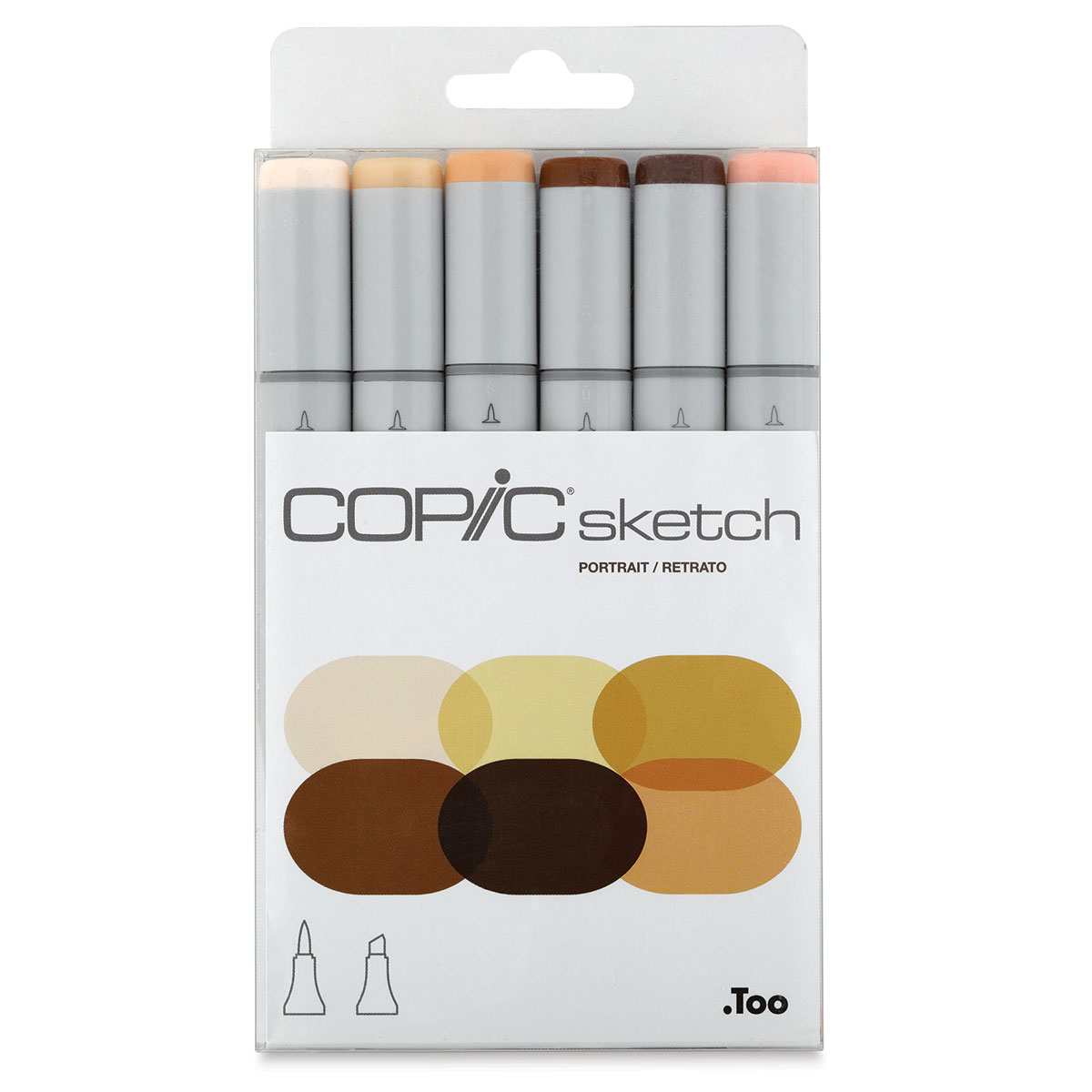 Copic Sketch Markers - Portrait Colors, Set of 6 | Utrecht Art
