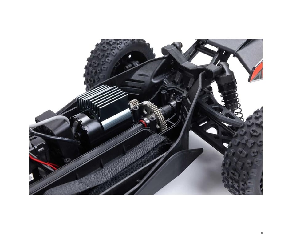 Arrma Typhon Grom MEGA 4WD 380 Brushed 1/14 Buggy RTR (Blue/Silver