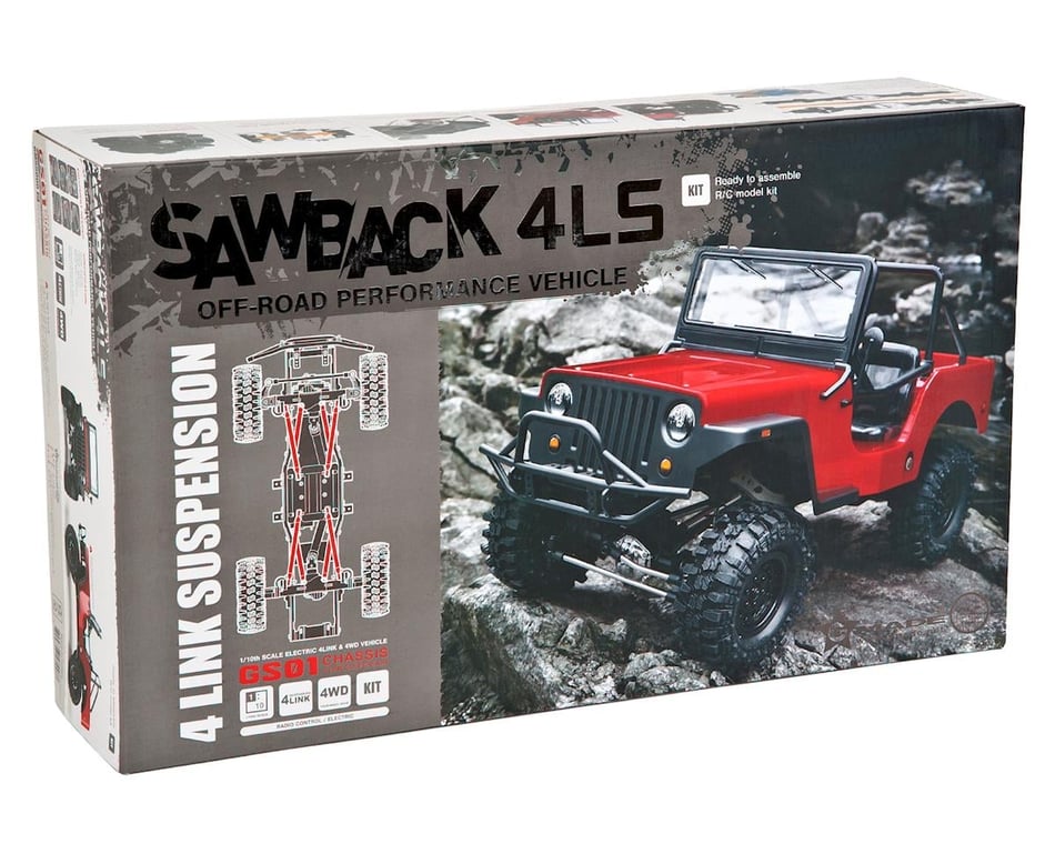 Gmade Sawback 4LS 4-Link 1/10 Rock Crawler Kit [GMA55000] - HobbyTown