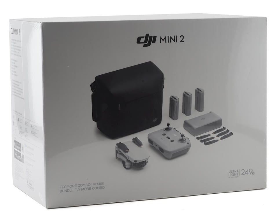 DJI Mini 2 Quadcopter Drone Fly More Combo [DJI-MINI2-FMC] - HobbyTown
