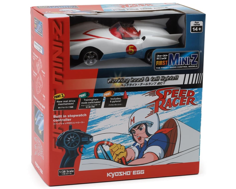 Kyosho First Mini-Z RWD ReadySet w/Speed Racer Body (White