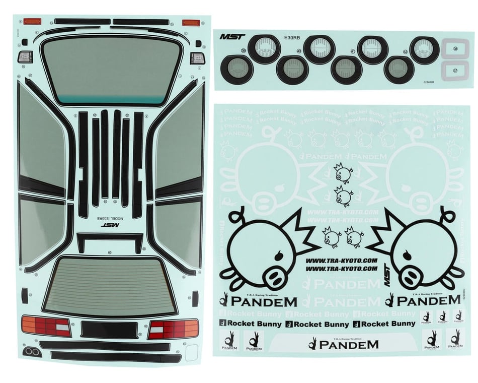 MST E30RB body (clear) [MXS-720022] - HobbyTown