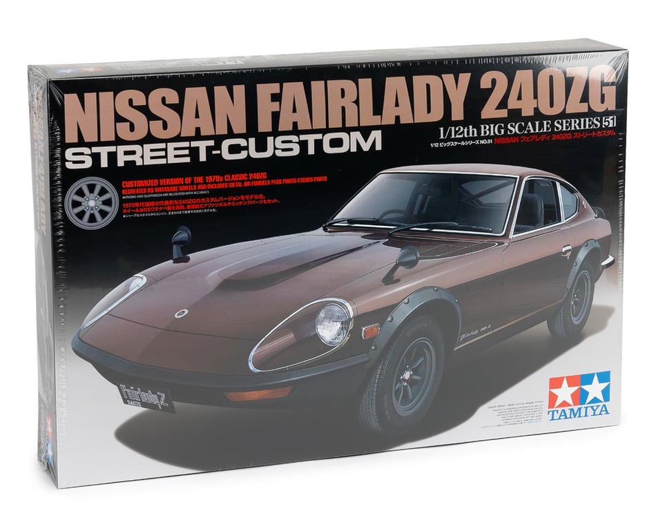 Tamiya 1/12 Nissan Fairlady 240ZG Street Custom Model Kit