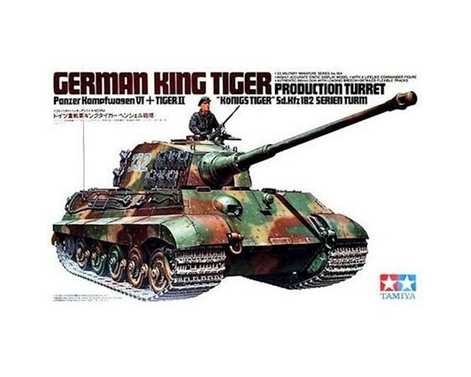 Tamiya 1/35 King Tiger Tank Model Kit [TAM35164] - HobbyTown