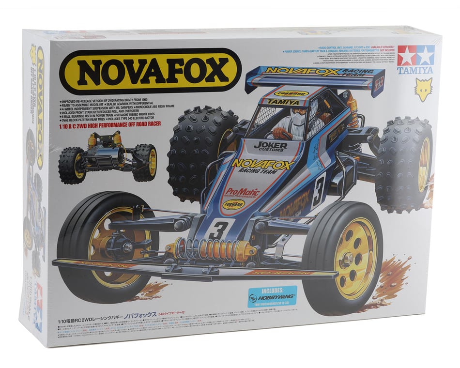 Tamiya Novafox 1/10 Off-Road 2WD Buggy Kit [TAM58577-60A] - HobbyTown