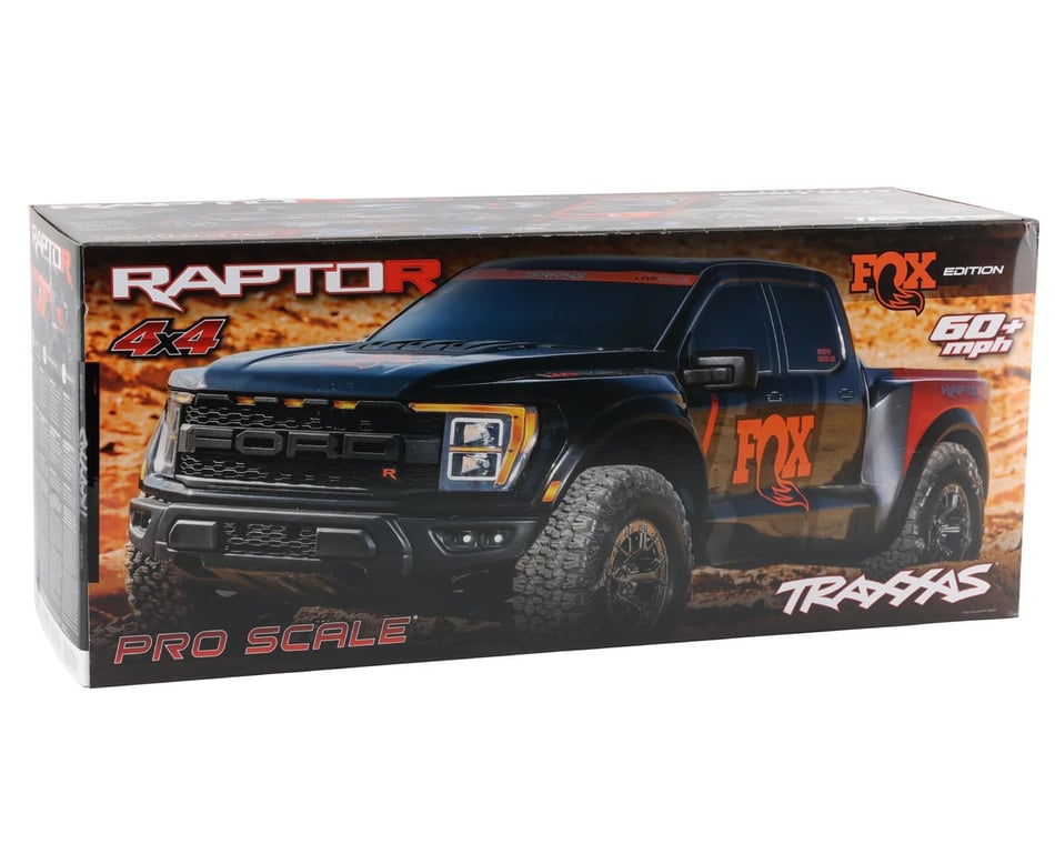 Traxxas Ford Raptor R 4x4 VXL Brushless RTR 1/10 4WD Truck (Fox