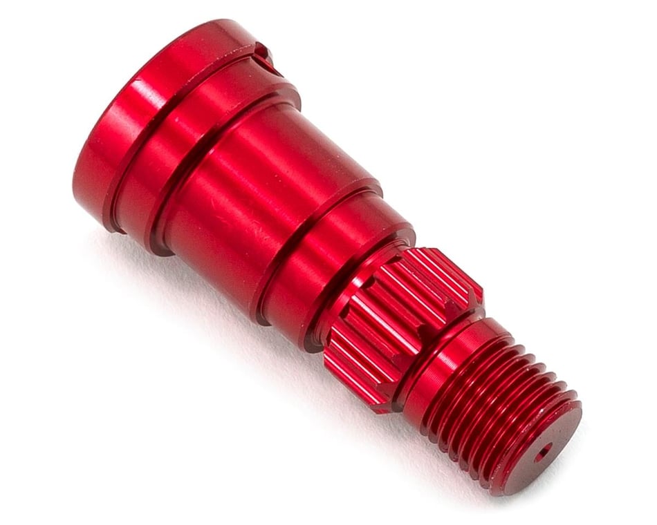 Traxxas X-Maxx/XRT Aluminum Stub Axle (Red) (Use w/TRA7750X