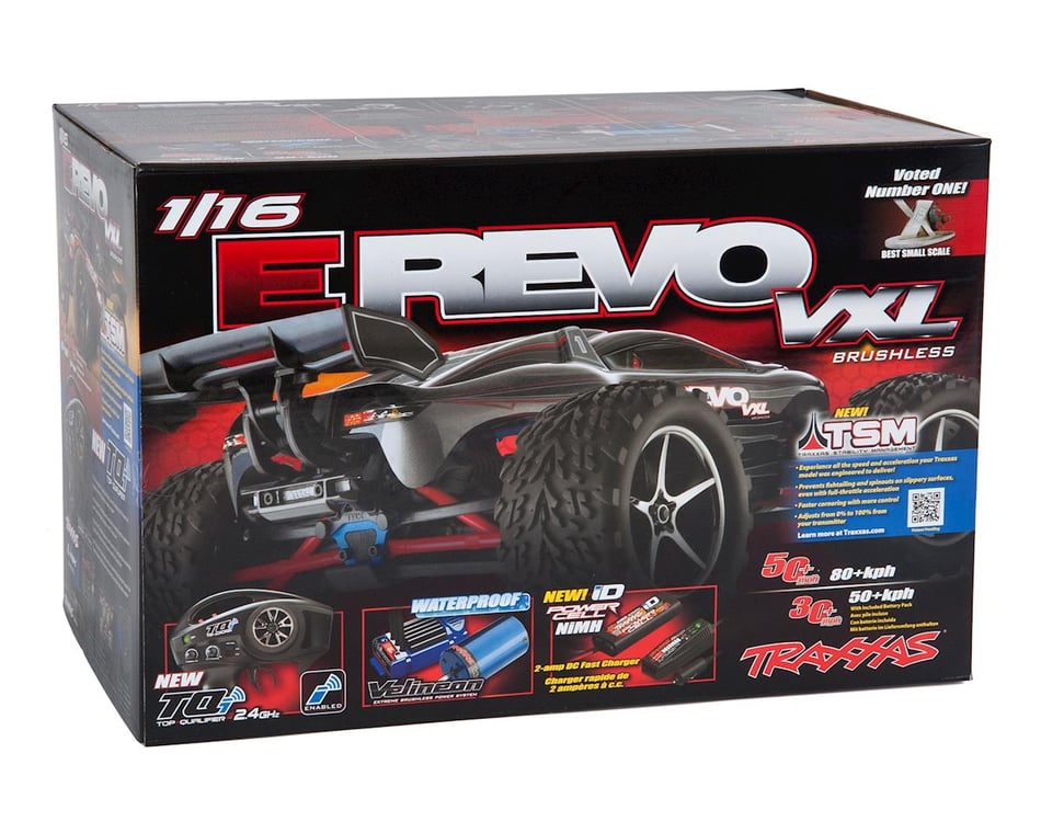 Traxxas E-Revo VXL 1/16 4WD Brushless RTR Truck (Red) [TRA71076-3
