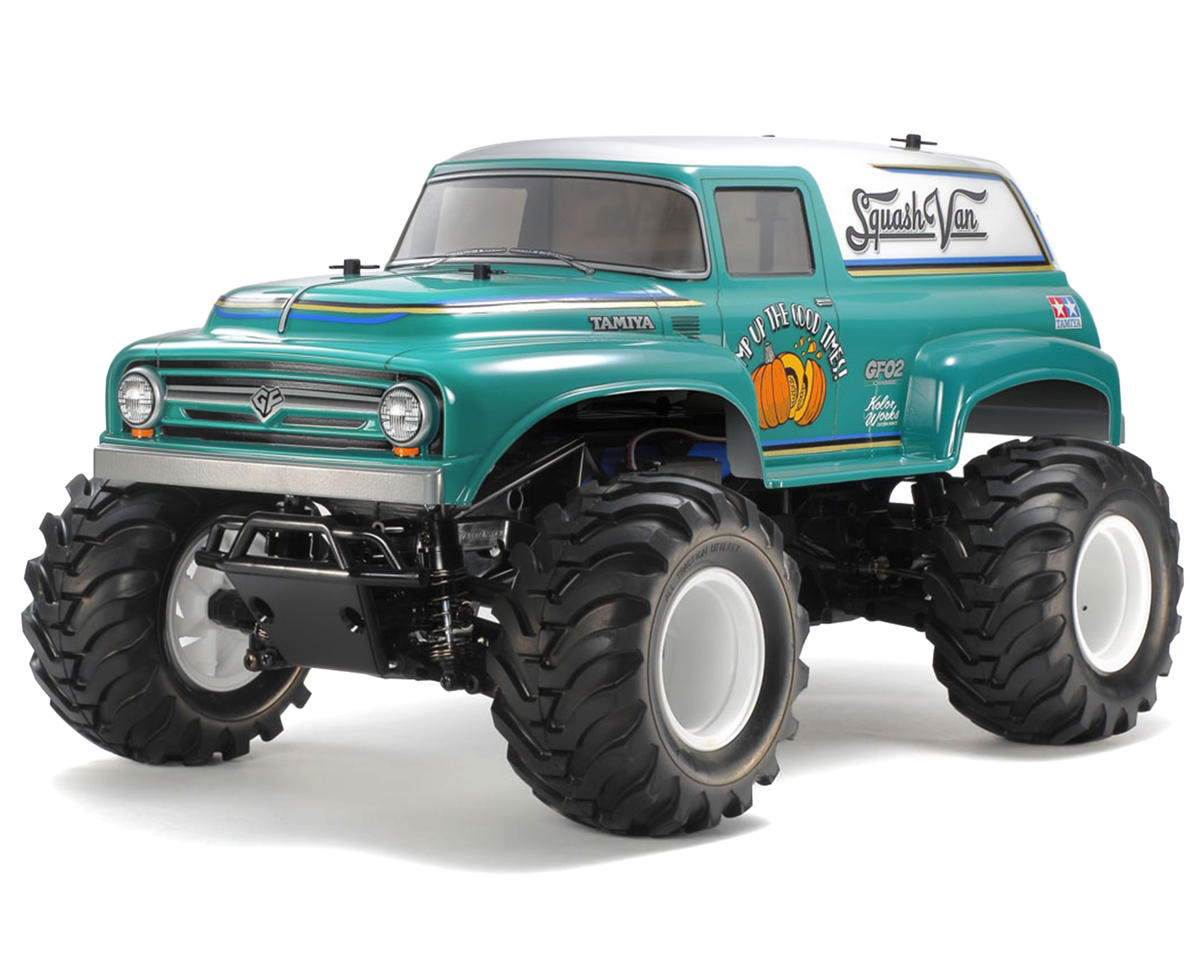 Tamiya Squash Van 4WD Monster Truck Kit (GF-02) (Pre-Painted