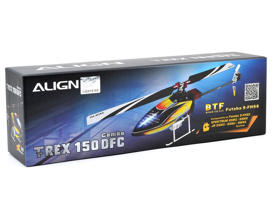 Align T-Rex 150 DFC Combo BTF Helicopter [AGNRH15E01X] - AMain Hobbies