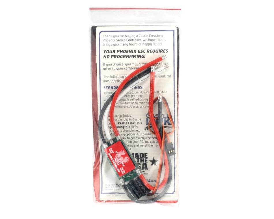 Castle Creations Phoenix-125 Brushless Electronic Speed Control