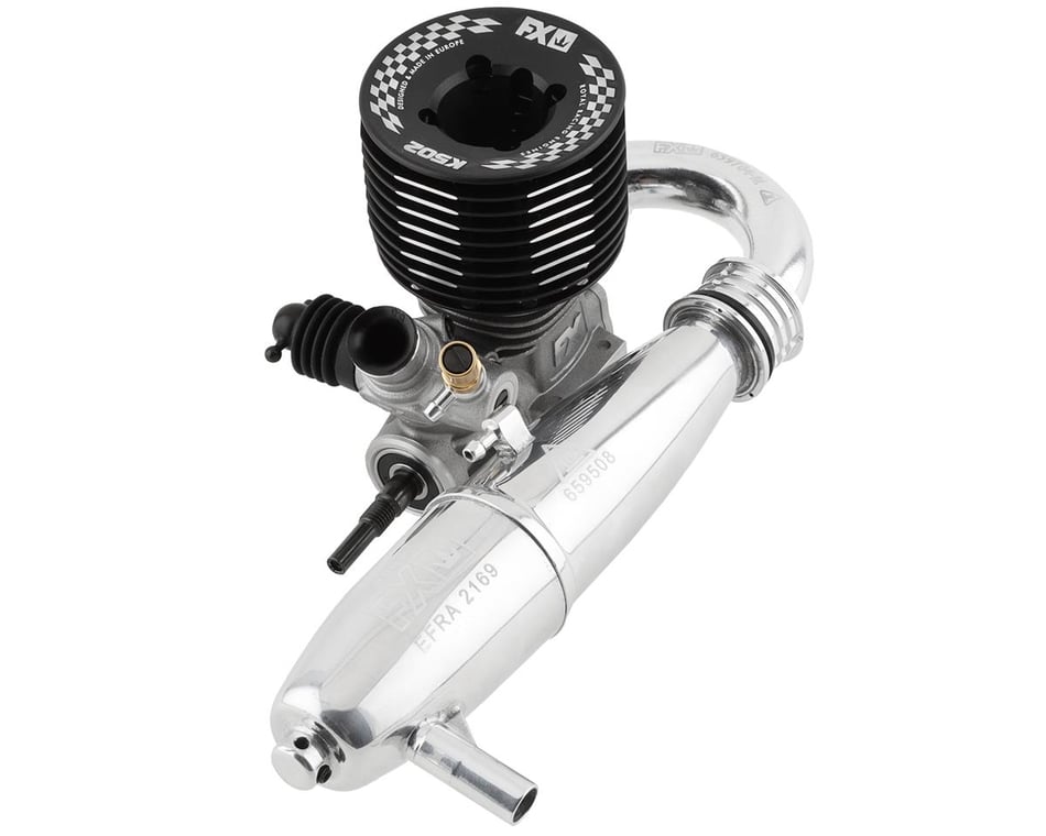 FX Engines K502 DLC .21 5-Port Off-Road Buggy Engine Combo w/2131