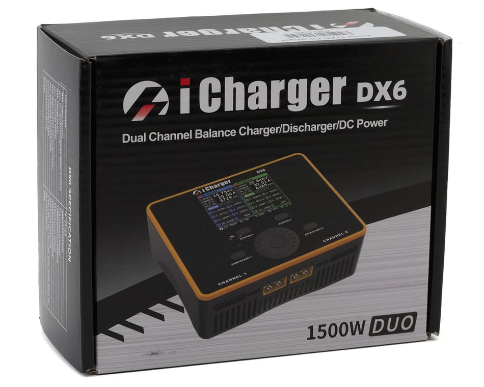 Junsi iCharger DX6 DC Dual LiPo/Life/NiMH/NiCD Battery Charger (6S