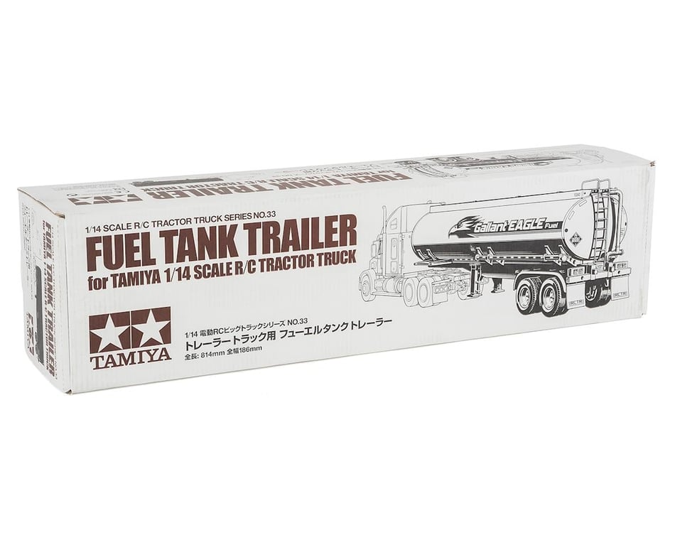 Tamiya 1/14 Semi Truck Fuel Tanker Trailer [TAM56333] - AMain Hobbies
