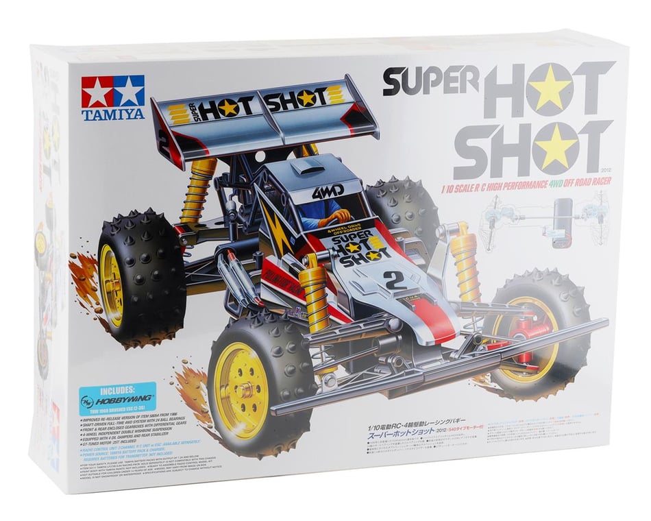 Tamiya 2012 Super Hotshot 1/10 4WD Off-Road Buggy Kit [TAM58517