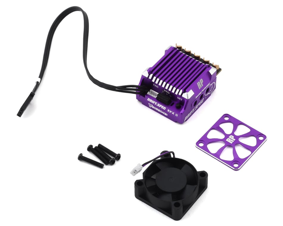 Yokomo RPX-II Drift Spec Sensored Brushless ESC (Purple) [YOKBL
