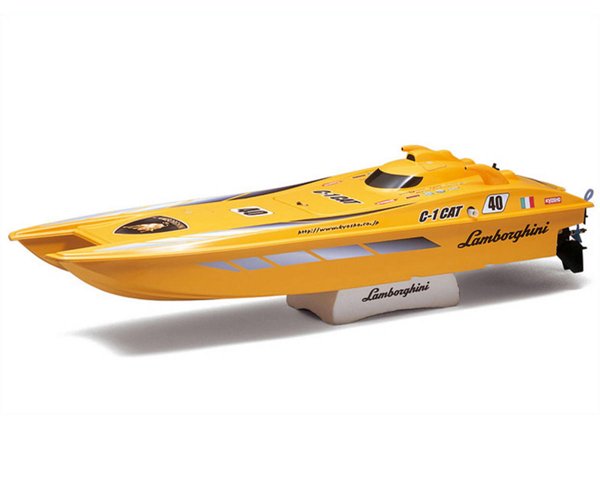 Kyosho Lamborghini C-1 CAT Nitro Boat Kit w/GS21MR Engine