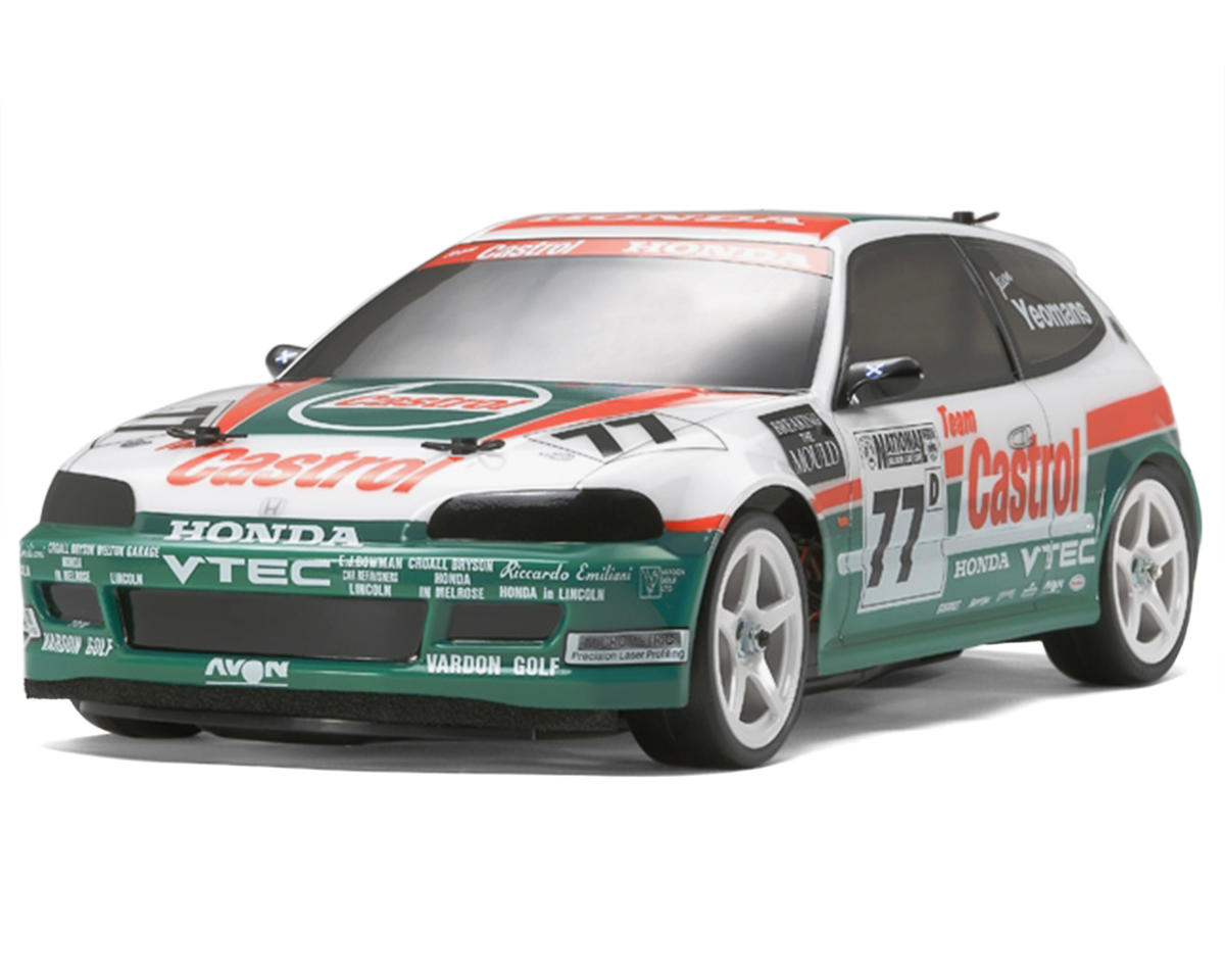 Tamiya Castrol Honda Civic VTi Body Set (Clear) [TAM51421] - AMain
