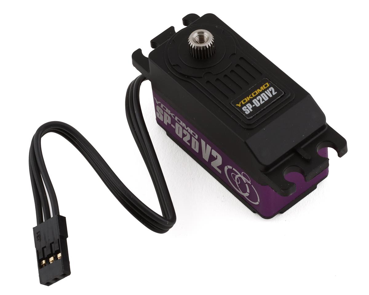 Yokomo SP-02D V2 RWD Digital Low Profile Drift Servo (Purple