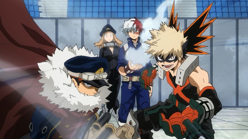 爆豪と轟が子どもたちに四苦八苦！ 『ヒロアカ』16話先行カット解禁