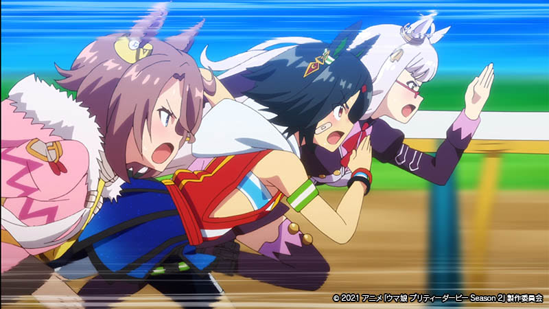 ウマ娘 2』第9話、日本ダービーでBNWが驚異の走りを見せる