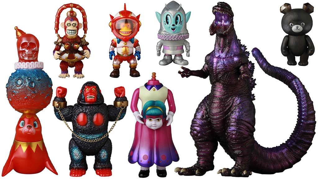 MEDICOM TOY NEXT」限定！ 4月はアートなソフビが大集結