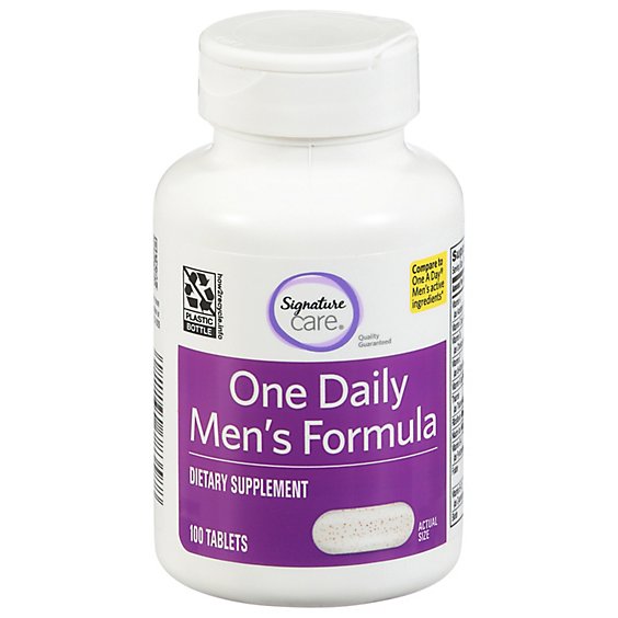 Signature Select/Care One Daily Mens Formula Dietary Supplement