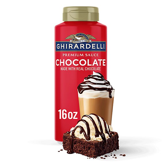 Ghirardelli Premium Chocolate Sauce - 16 Oz - jewelosco
