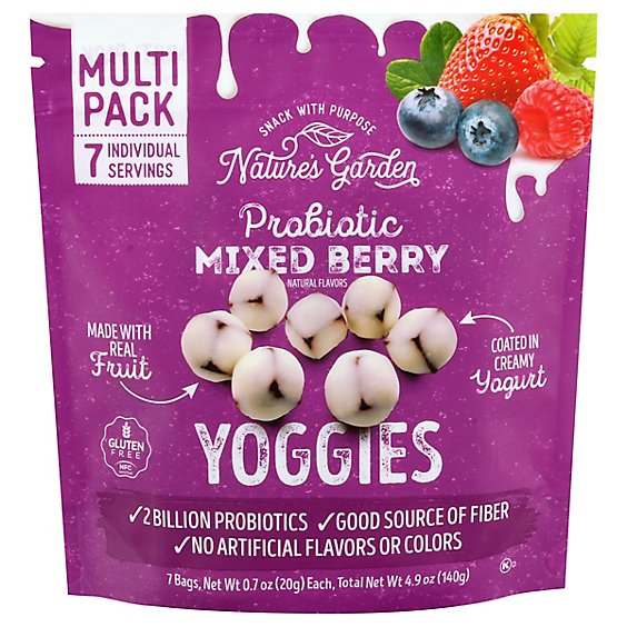 Nature's Garden Mixed Berry Yoggies - 4.9 Oz - andronicos